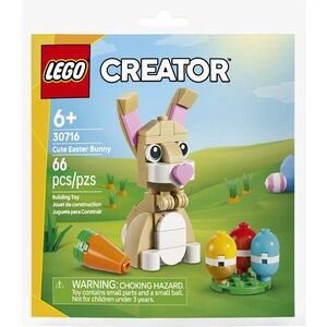 LEGO Creator 3 in 1 Creator Cute Easter Bunny 30716 Building Set Bag~ New !